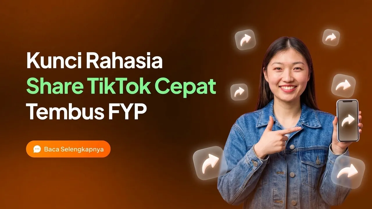 Kunci Rahasia Melipatgandakan Share TikTok agar Konten Tembus FYP