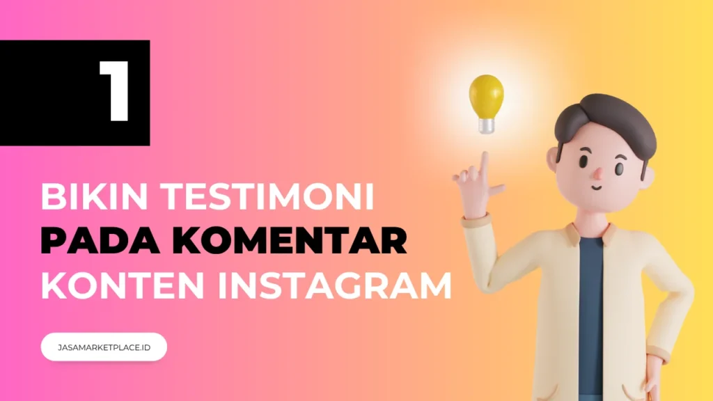 bikin testimoni melalui komentar