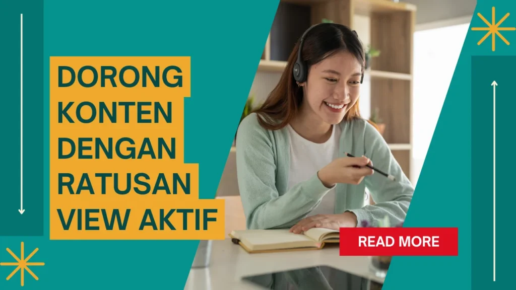 ratusan viewer di awal