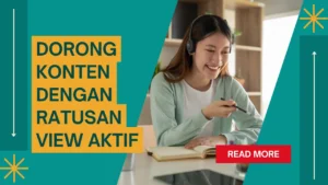 ratusan viewer di awal