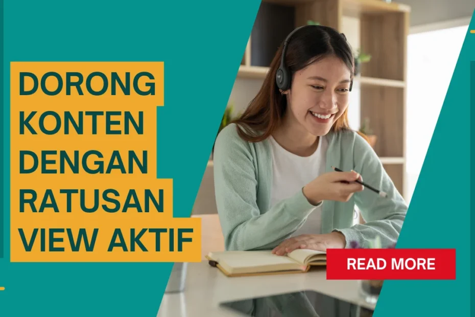 ratusan viewer di awal