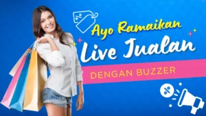 live jualan shopee sepi