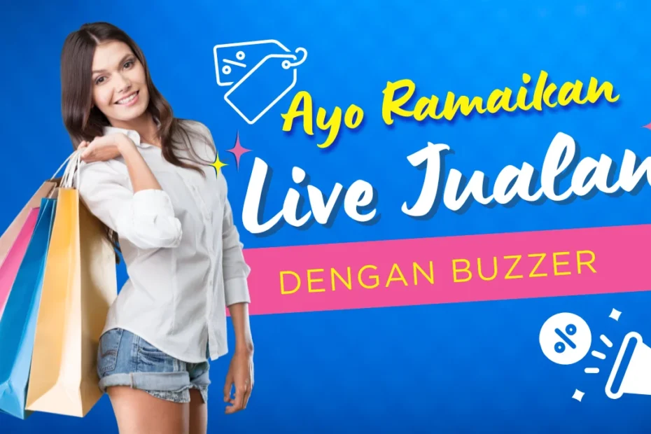 live jualan shopee sepi