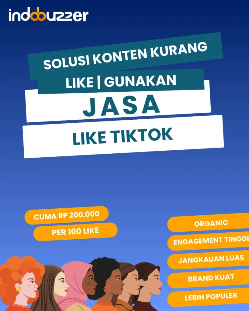 solusi konten kurang like