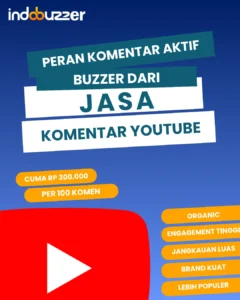 peran komentar aktif buzzer
