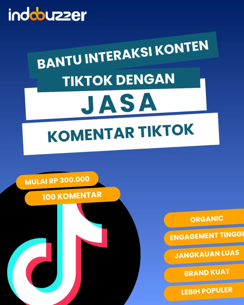 bantu interaksi konten tiktok