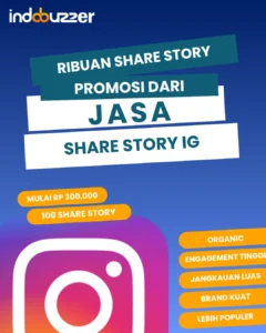 ribuan share story promosi