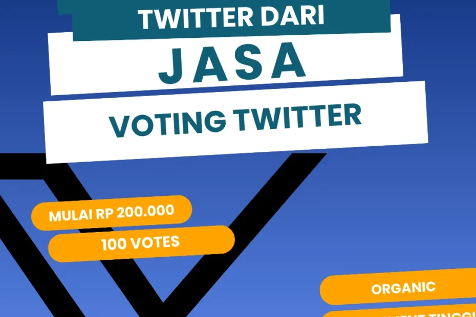 taktik menang polling twitter